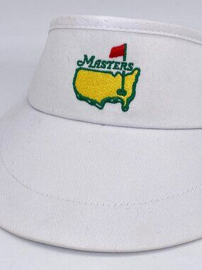 Masters Hat PGA Augusta White Golf Visor American Needle Adjustable Unisex